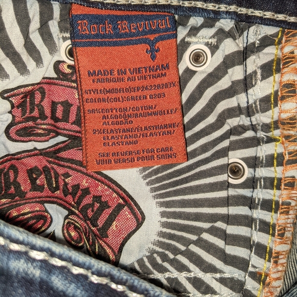 ROCK REVIVAL Greer 32" Inseam New with Tags - Picture 9 of 9
